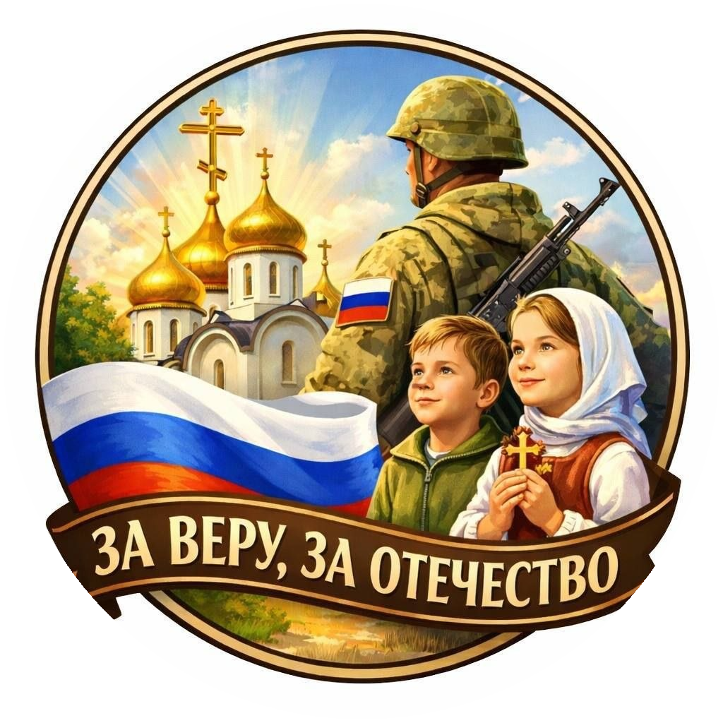 Логотип фонда «За Веру, за Отечество»